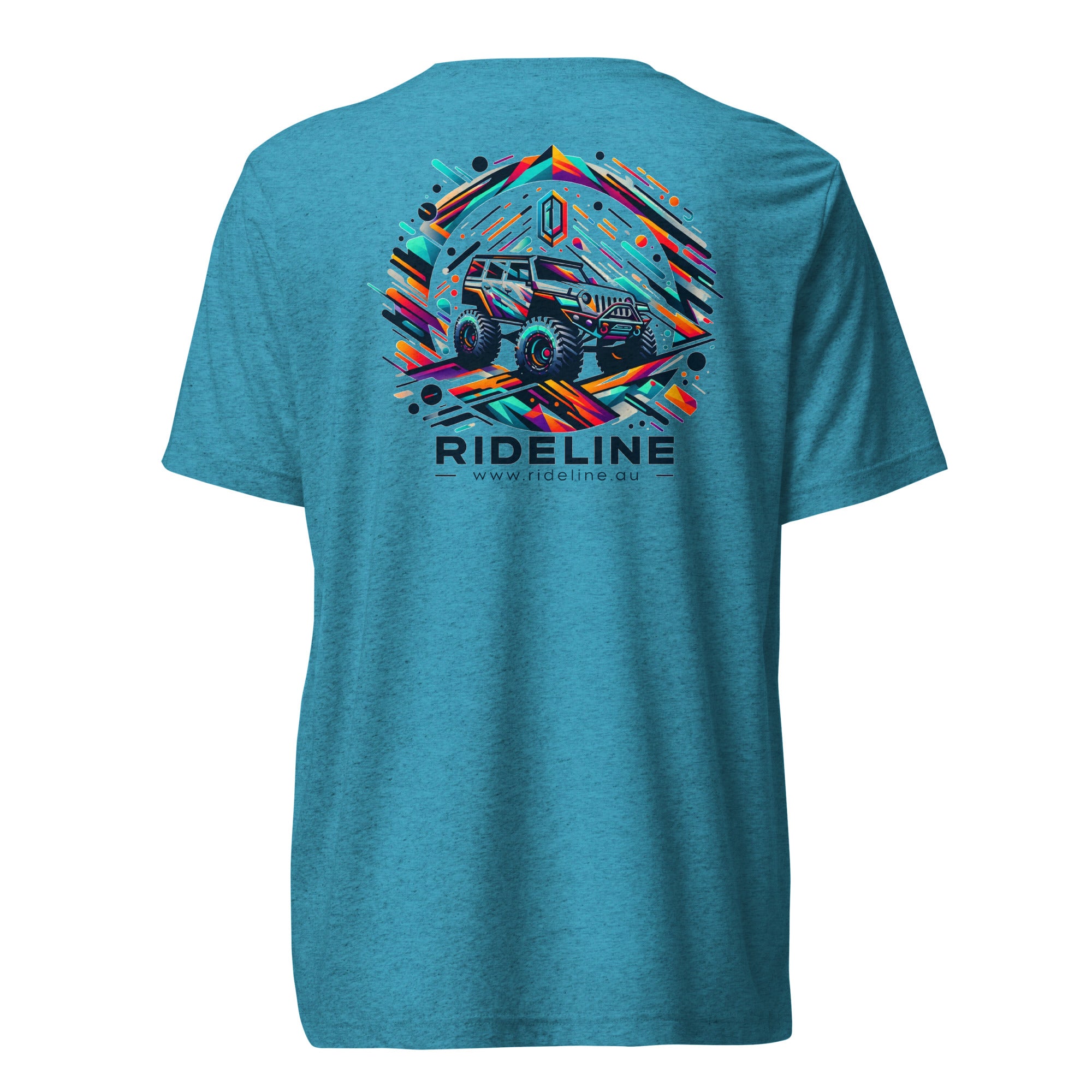 Off-Road Odyssey Tee: Abstract 4x4 Adventure Series