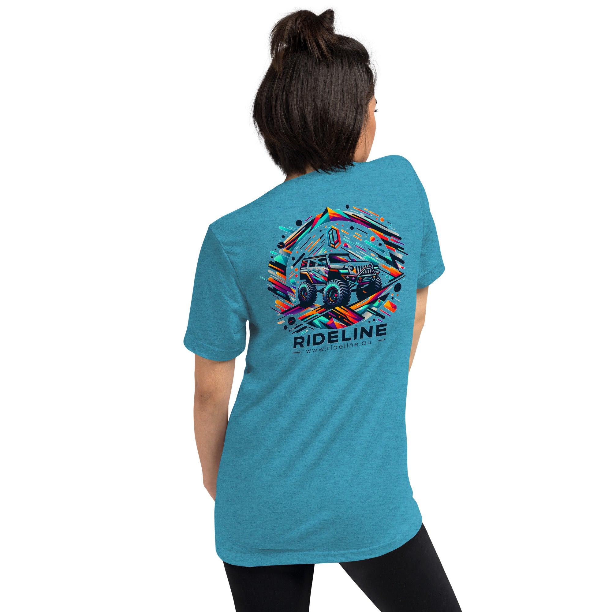 Off-Road Odyssey Tee: Abstract 4x4 Adventure Series