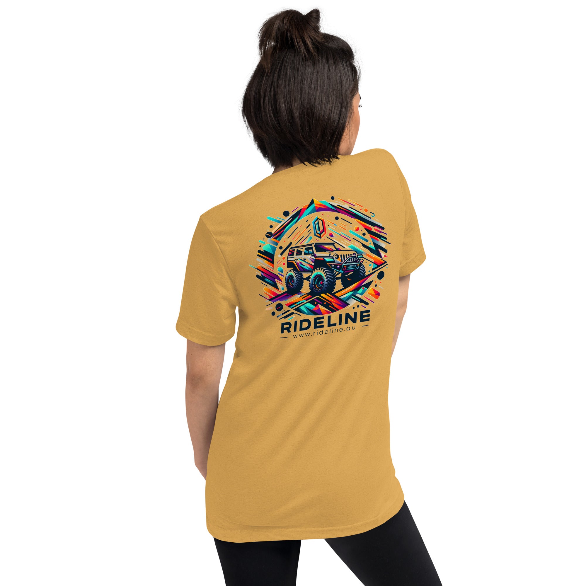 Off-Road Odyssey Tee: Abstract 4x4 Adventure Series