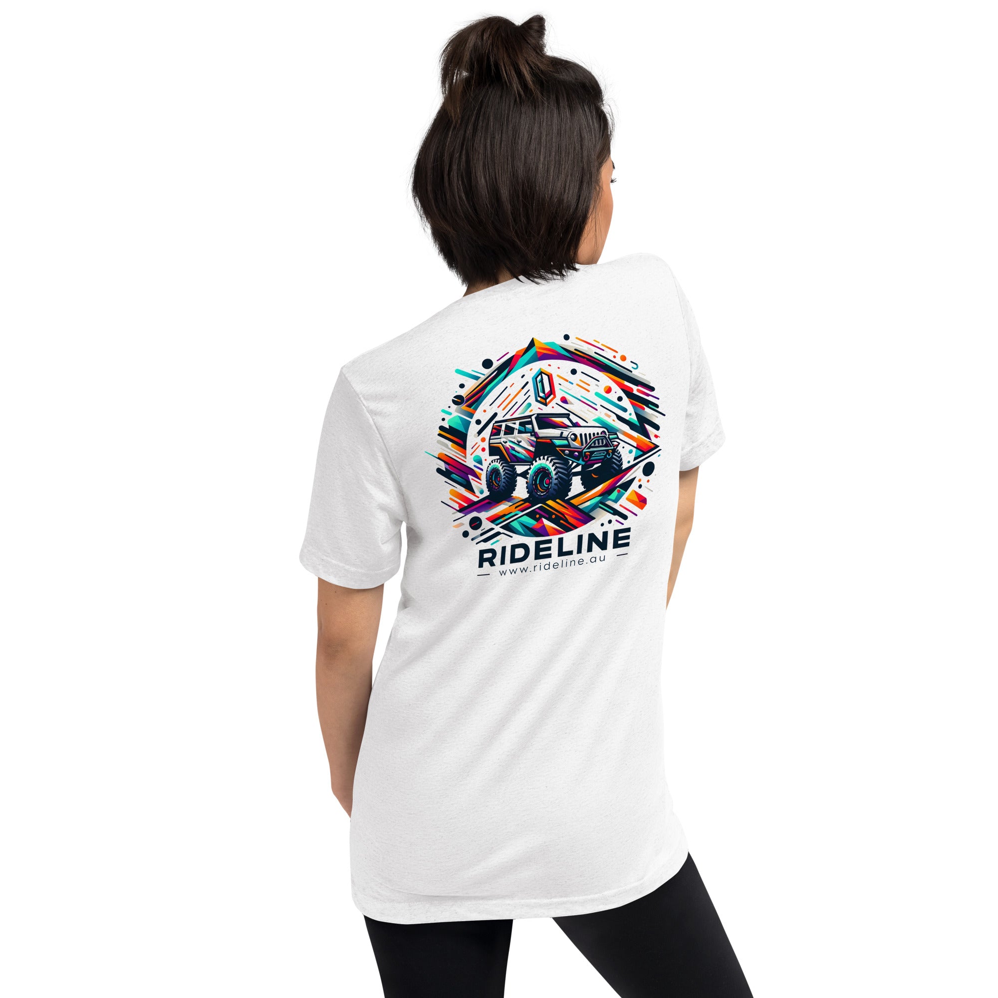 Off-Road Odyssey Tee: Abstract 4x4 Adventure Series
