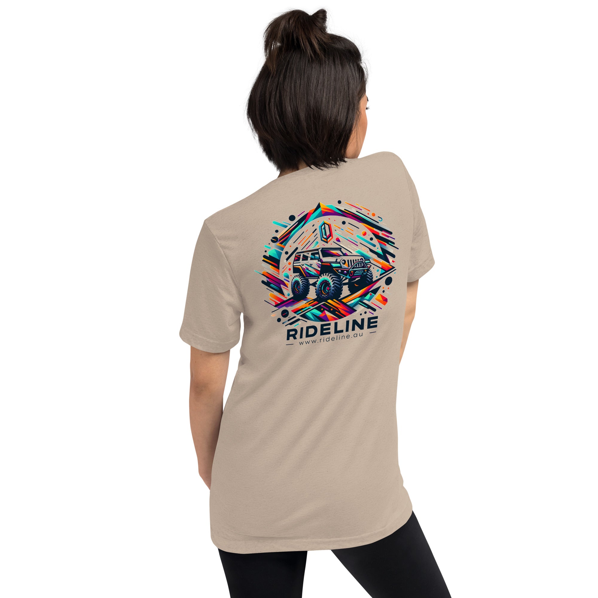 Off-Road Odyssey Tee: Abstract 4x4 Adventure Series