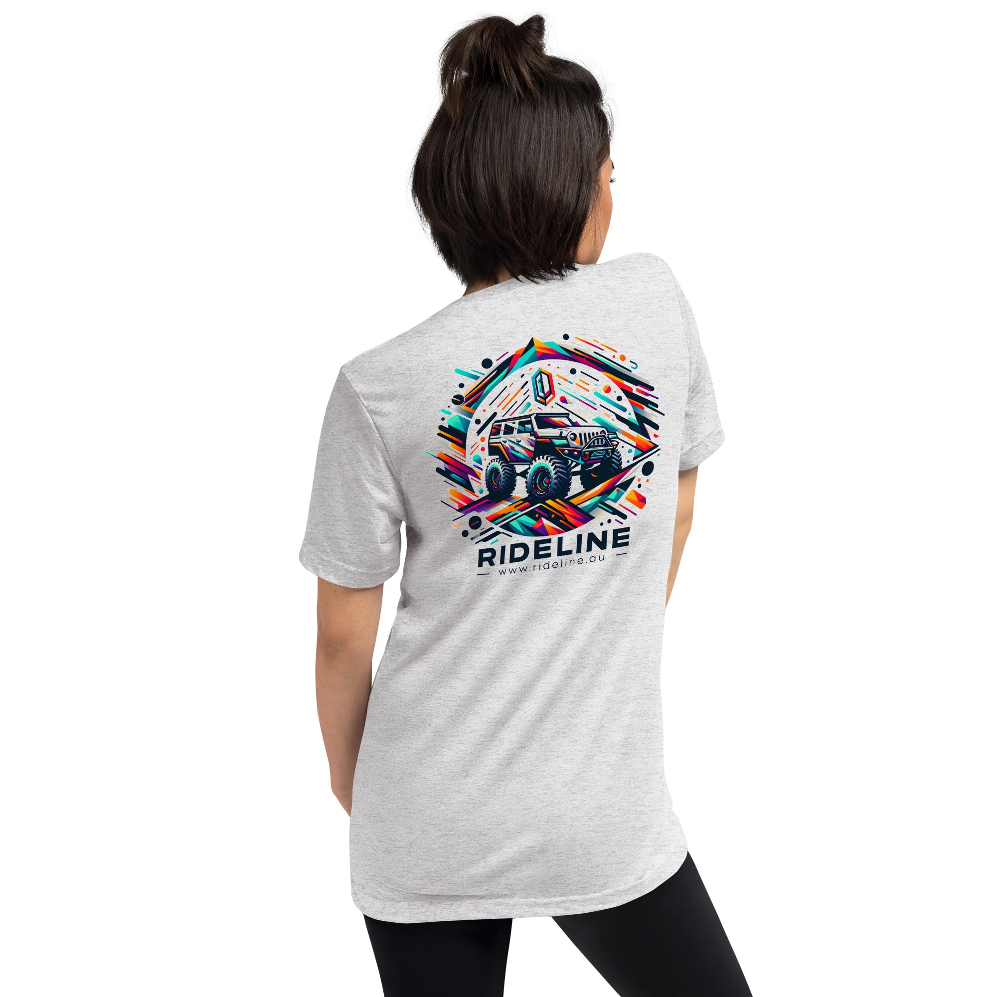 Off-Road Odyssey Tee: Abstract 4x4 Adventure Series
