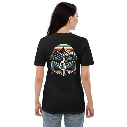 Geo-Mountain Biker 2023 Tee: Artistic Summit Series