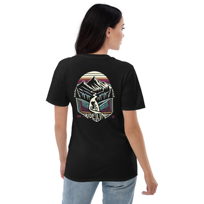 Geo-Mountain Biker 2023 Tee: Artistic Summit Series
